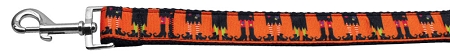 Witches Brew Nylon Dog Leash 3/8 inch wide 6ft Long